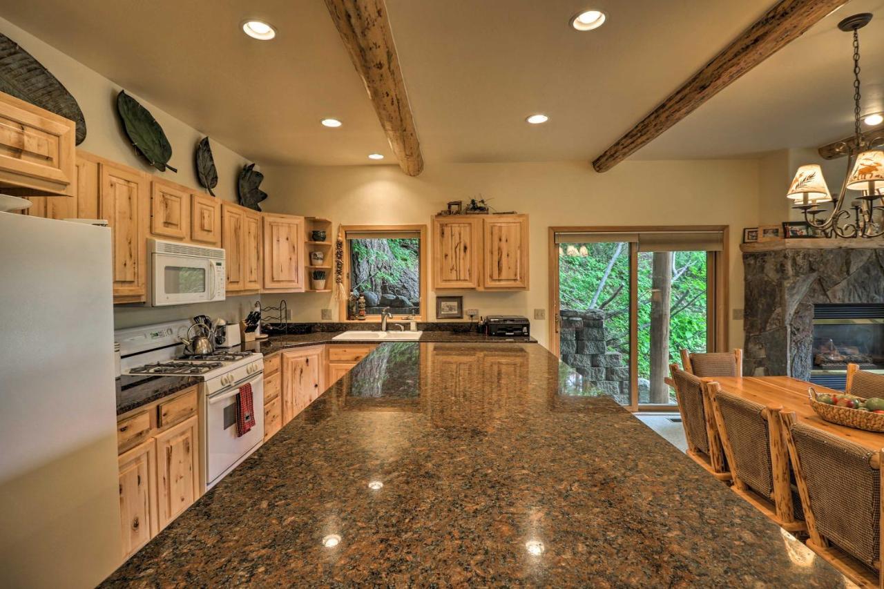 Rustic Home On Whitefish Mountain, Near Ski Run! Exterior photo
